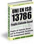 Trasmittanza Termica Periodica: Foglio di Calcolo Excel per Calcolare le Proprietà Termiche Dinamiche di un Componente Edilizio