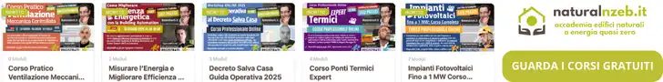 Corsi termotecnica e rinnovabli Naturalnzeb.it
