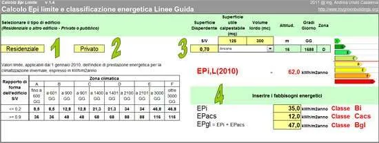 Calcolo EPi limite foglio excel Calcolo EPi limite foglio excel