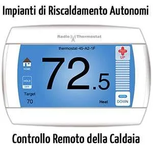Controllo Remoto della Caldaia e Regolazione Modulante Controllo Remoto della Caldaia e Regolazione Modulante