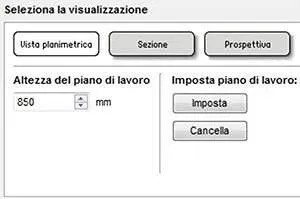 Vista planimetrica su Velux Daylight Visualizer