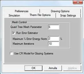 Therm errore massimo di calcolo