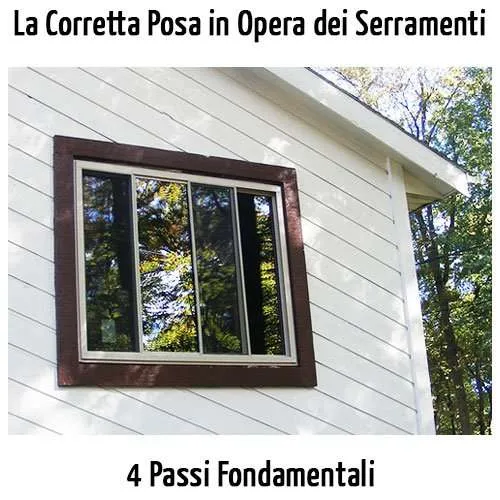 La Corretta Posa in Opera del Serramento e del Controtelaio