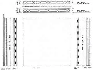Sistema SBS sezione pannelli e parete