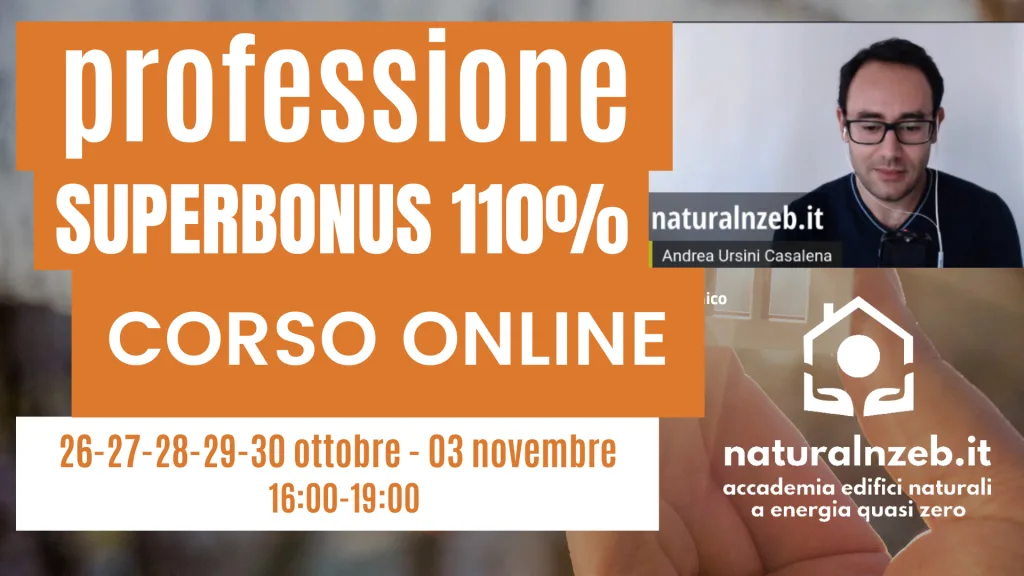 Professione superbonus 110% corso online