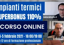 Corso Online Impianti Termici per il Superbonus 110% Corso Online Impianti Termici per il Superbonus 110%