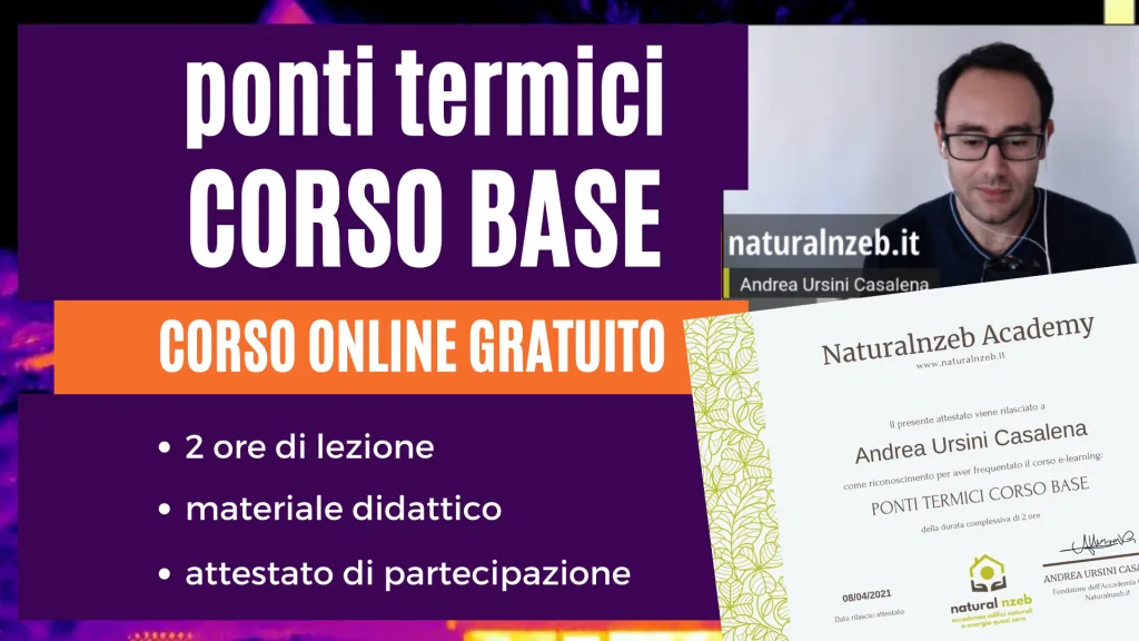 Corso gratuito ponti termici