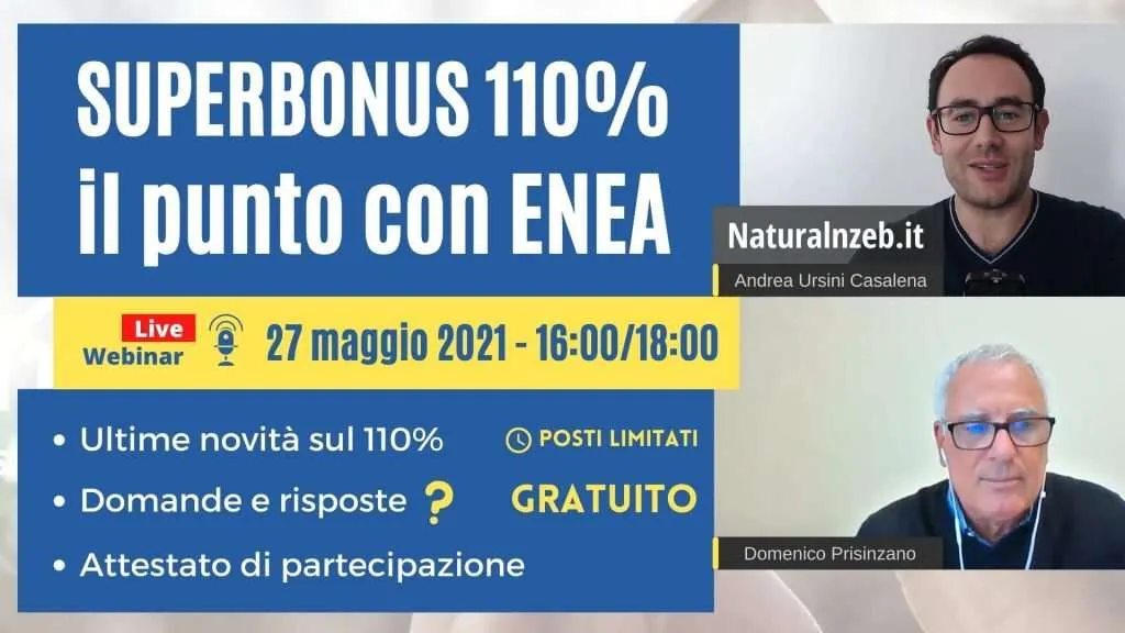 Superbonus 110% il punto della situazione con Prisinzano