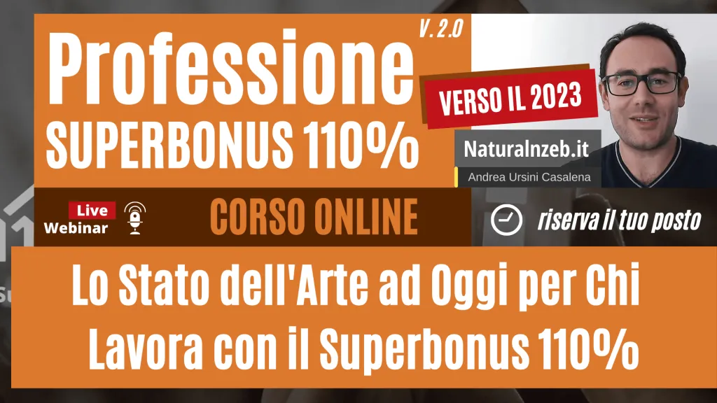 Corso superbonus 110%