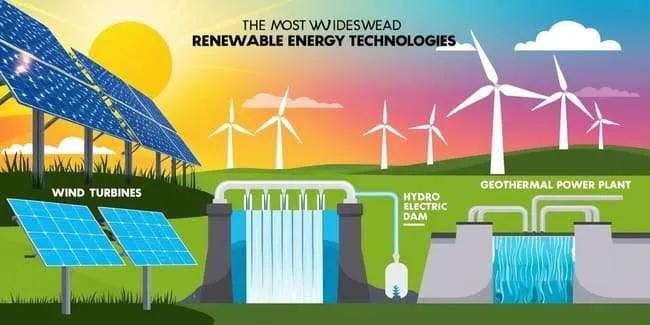 Tecnologie rinnovabili più diffuse